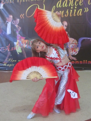 Воспитанница "Амиры" на Всеукраинском фестивале
