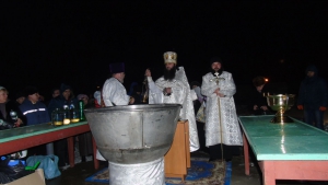 Крещение в Свято-Николаевском мужском монастыре