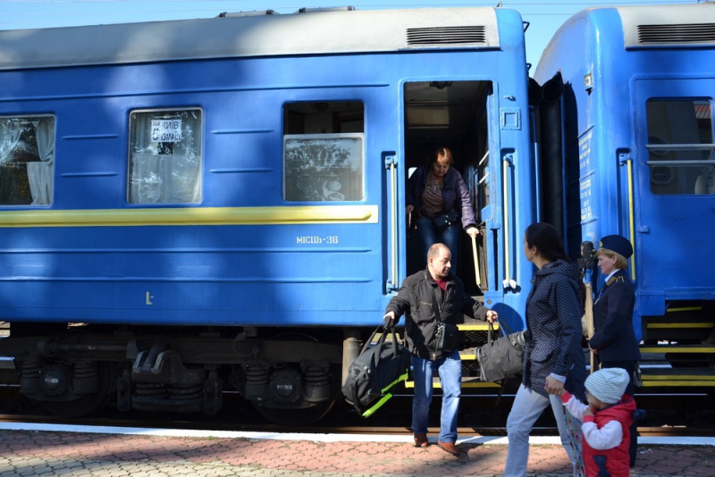 Первый поезд из Киева прибыл в Измаил
