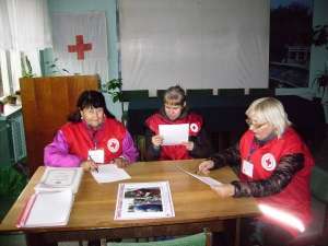 Заседание волонтерского клуба Измаильской организации Общества Красного Креста