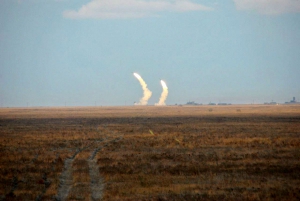 Зенитные ракетные войска Украины во время учений возле Крыма тренируются сбивать крылатые ракеты