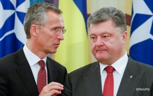 Столтенберг после встречи с Порошенко сделал заявление о поддержке Украины со стороны НАТО