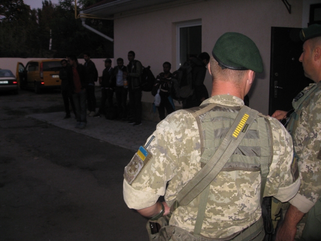 Пограничники Измаильского отряда задержали 15 иностранцев из стран Азии