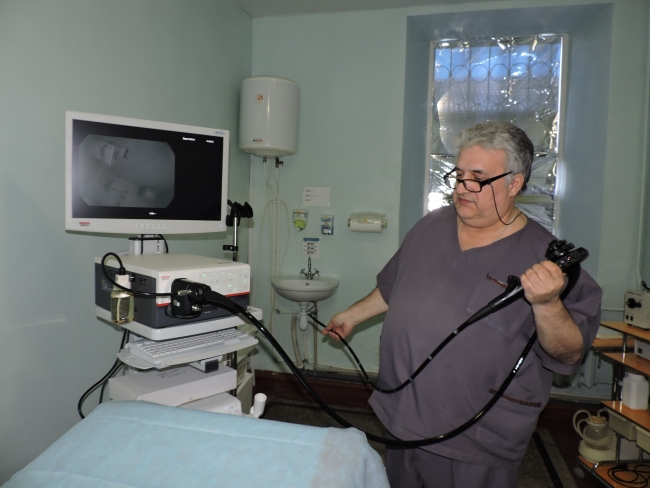 В Центральную районную больницу приобретен новый современный медицинский аппарат - видеогастроскоп