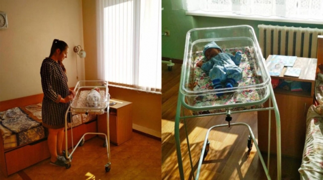 В Килийском роддоме заменили кроватки для новорождённых