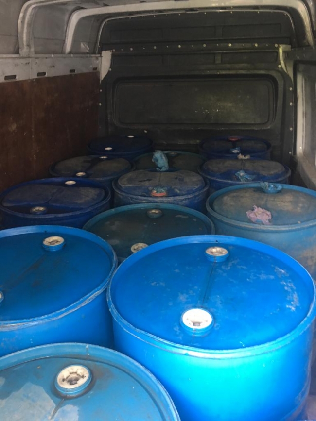 В Измаильском районе обнаружено более 3 тонн контрафактного спирта