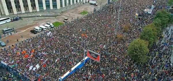 На протестных акциях в России задержали более 350 человек