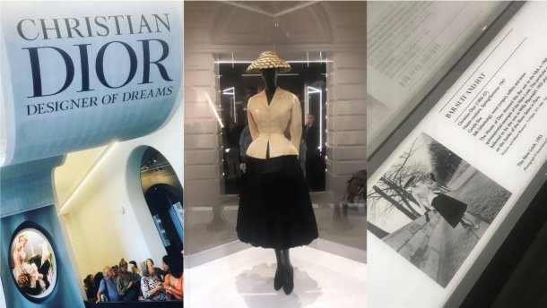 Лондонская выставка платьев Dior побила рекорд