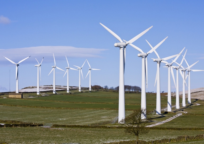 Украина вошла в пятерку стран с наибольшим количеством ветроэлектростанций