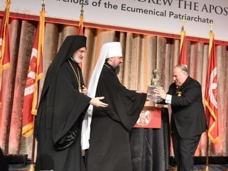 Митрополит Епифаний получил престижную награду в США