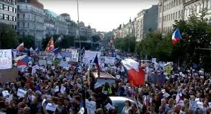 В Праге не менее 250 тысяч активистов требовали отставки премьер-министра Чехии