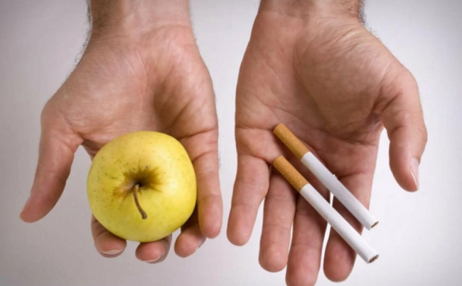 Какие продукты помогут вывести никотин из организма?