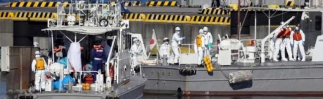 На борту заблокированного у берегов Японии лайнера находится 25 украинцев