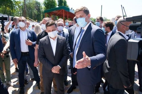 В рамках визита в Одесскую область Президент посетил Южный