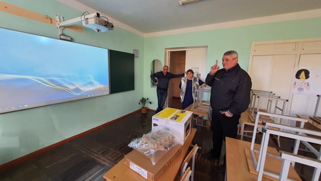 В школах Килийской ОТГ продолжают открывать интерактивные кабинеты