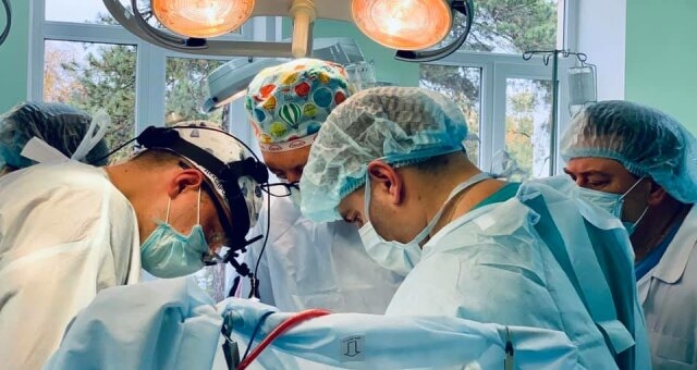 В Черкассах впервые провели трансплантацию почки