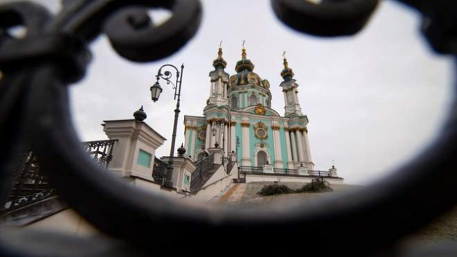 Андреевскую церковь в Киеве открыли после реставрации