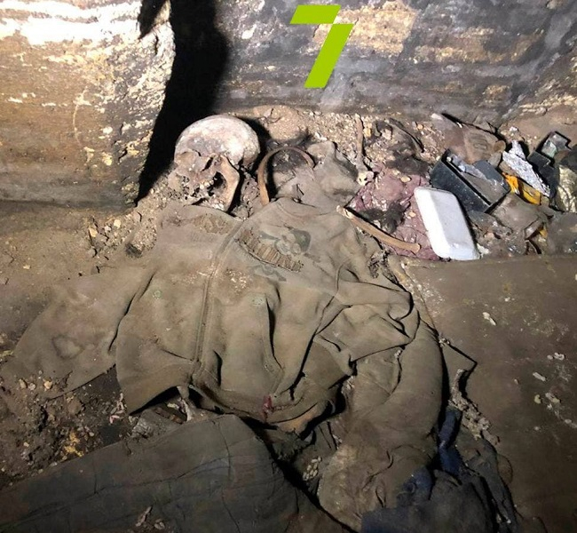 Из катакомб под бульваром Жванецкого достали скелет