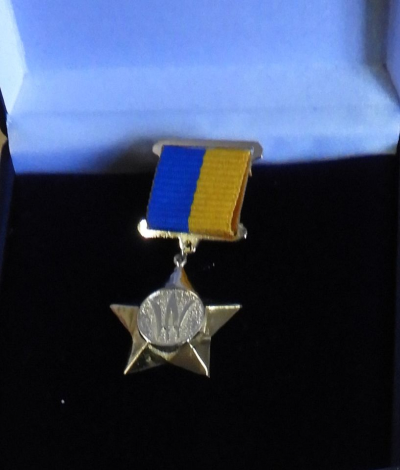 Руководитель Килийского колледжа награждена “Золотой звездой” героя украинского народа