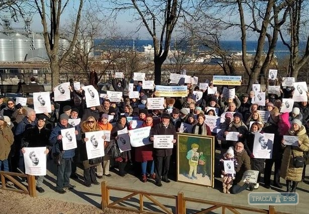 Одесские художники провели акцию протеста