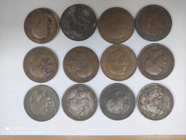 У поромному пункті пропуску "Орлівка" виявили монети двох імперій