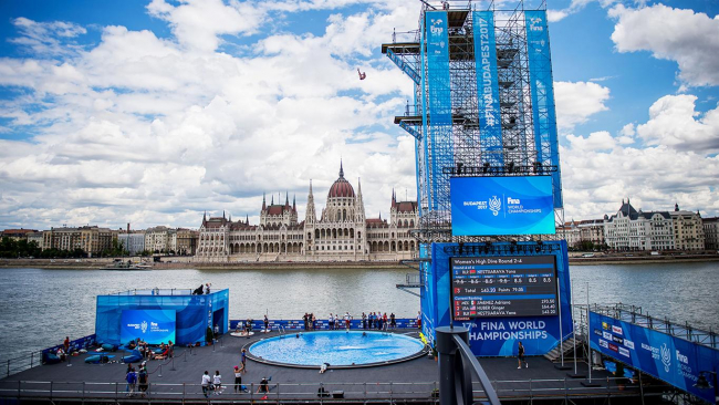 Этим летом Будапешт примет чемпионат мира по водным видам спорта