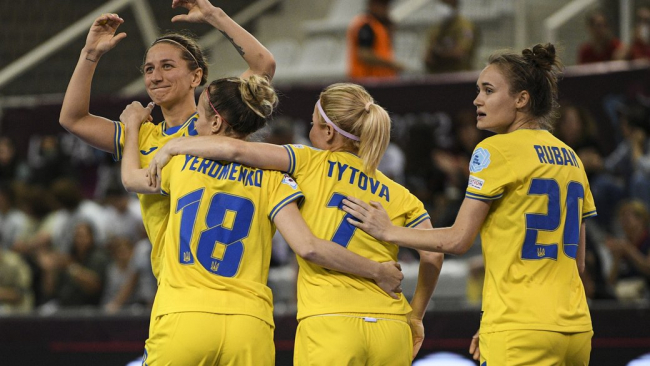 Україна уперше в історії виграла медаль Євро з футзалу серед жінок