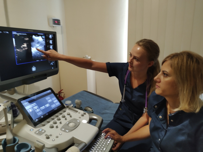 Медики Західноукраїнського спеціалізованого дитячого медичного центру вперше в Україні провели ультразвукову контрастно-підсилену мікційну цистографію