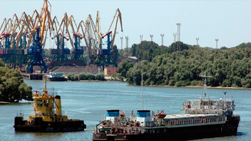 У портах на Дунаї будують перевантажувальні термінали