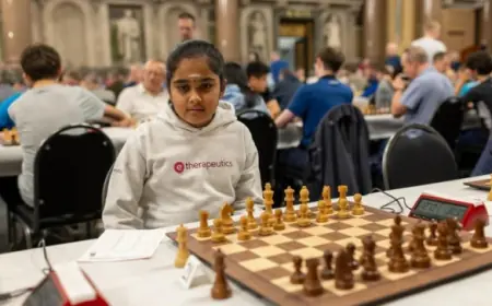10-річна дівчинка з Лондона стала наймолодшою шахісткою, яка перемогла гросмейстера