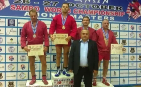 Сергей Лапшин – чемпион мира по самбо среди мастеров!
