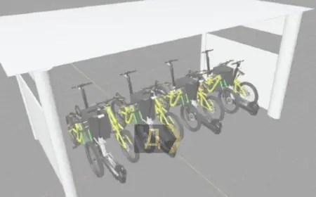 Одесит запатентував "розумне" паркування для велосипедів та самокатів