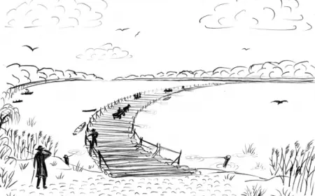 Давным-давно между Измаилом и дунайским островом был мост