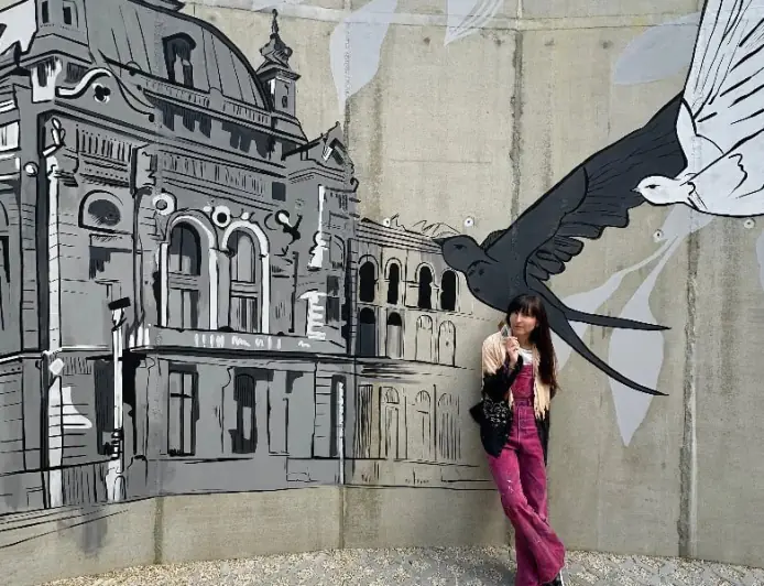 У школі їй ставили двійки з малювання: художниця з Ізмаїла своїми муралами змінює міста Європи
