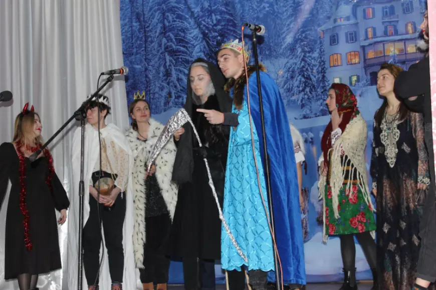 Рождественское представление "Вертеп" было показано специально для пограничников, морской охраны и нацгвардейцев