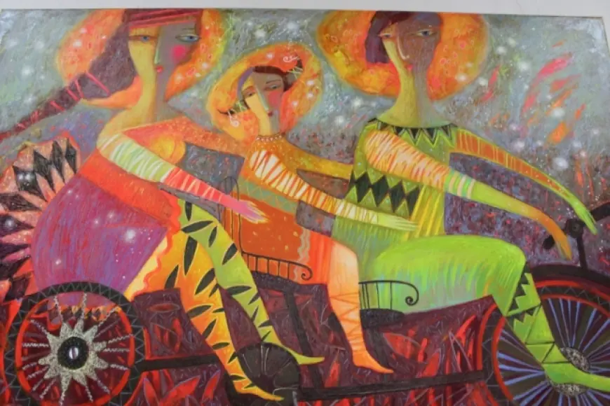 Быть женщиной и жить любя, светить и озаряться светом: волшебство таланта художниц и мастериц Придунавья на весенней выставке