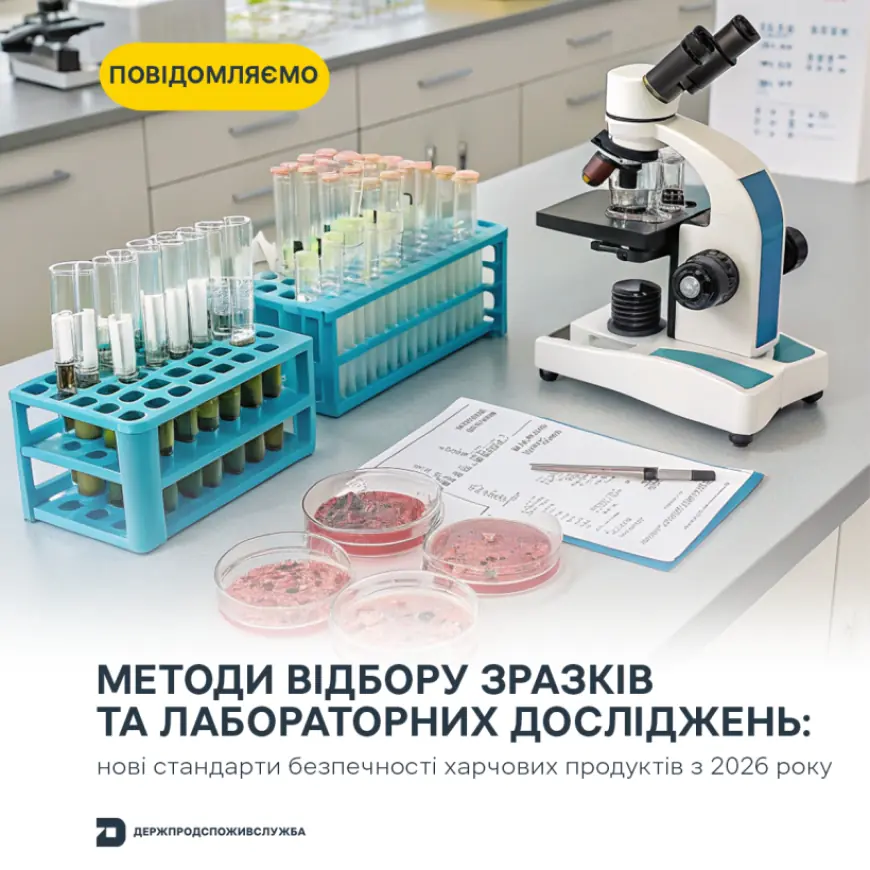 З 1 січня набули чинності нові стандарти безпечності харчових продуктів - Держпродспоживслужба