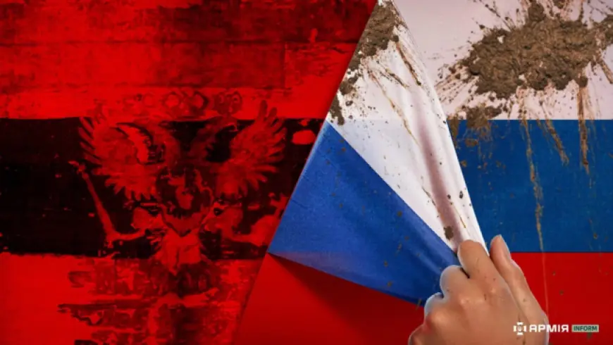 Кричущі крадіжки держави-фейк: коли і в кого росія вкрала герб, прапор і гімн