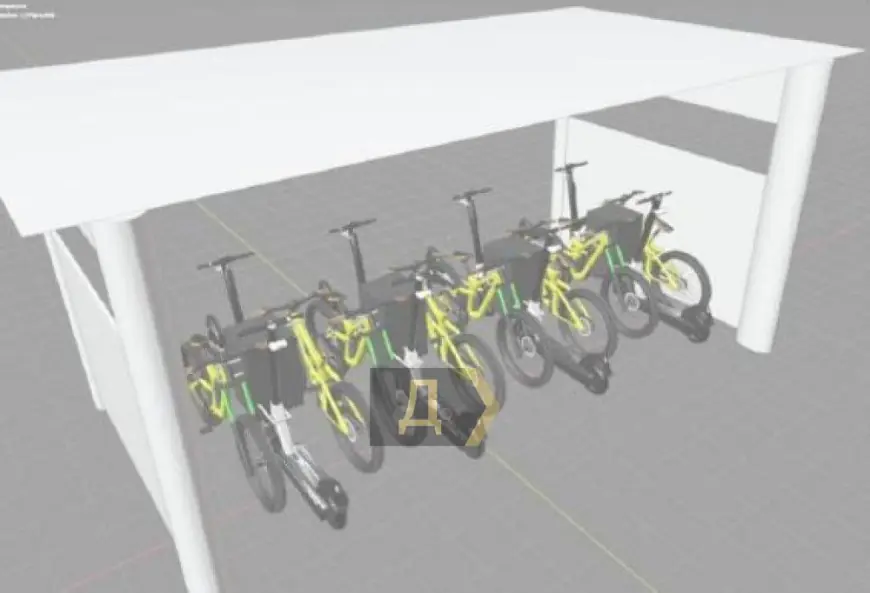 Одесит запатентував "розумне" паркування для велосипедів та самокатів