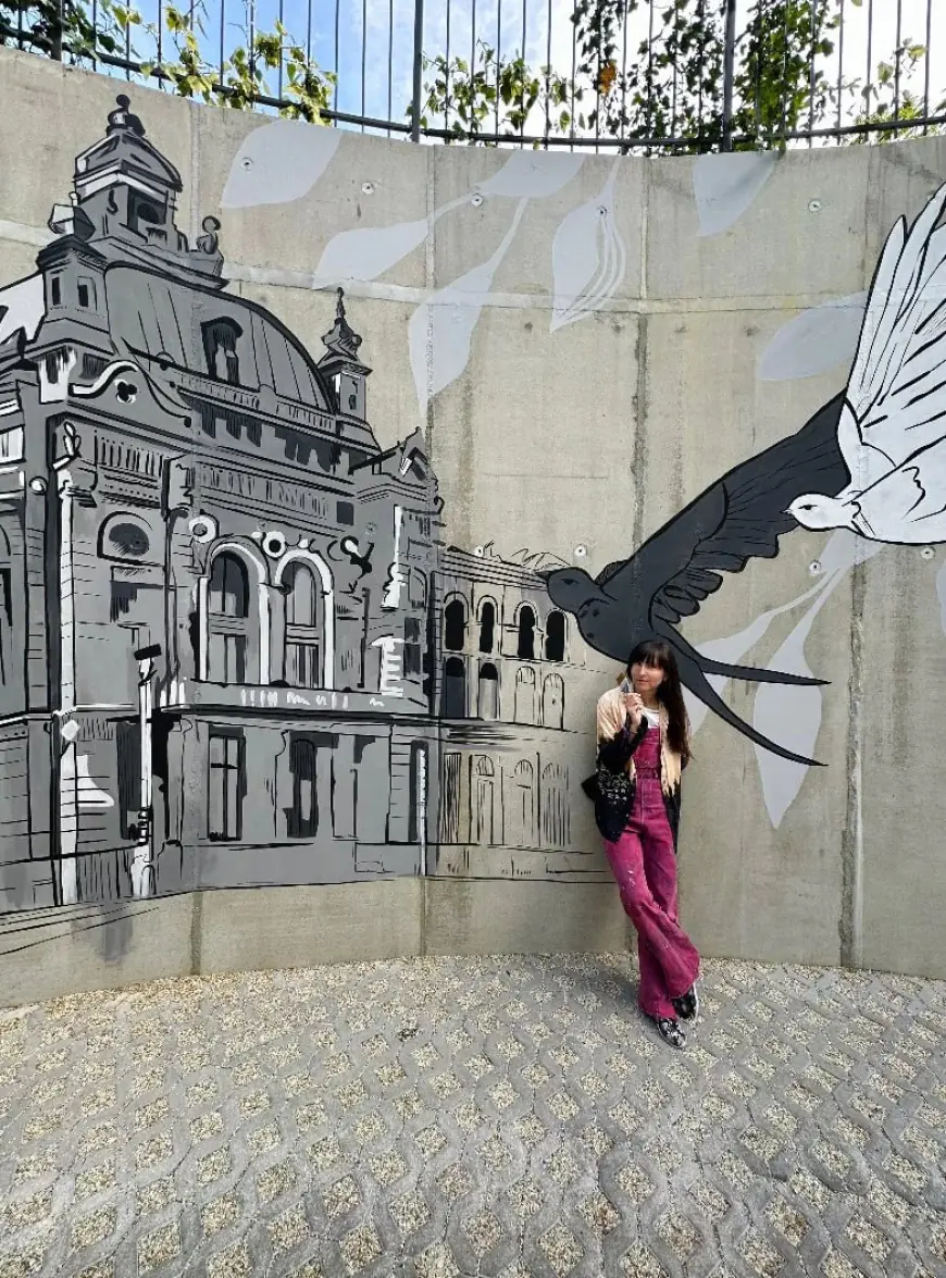 У школі їй ставили двійки з малювання: художниця з Ізмаїла своїми муралами змінює міста Європи