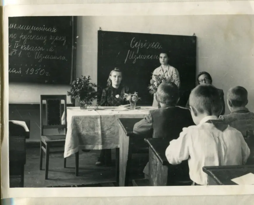 Из истории образования в Измаиле. Один год из жизни мужской средней школы