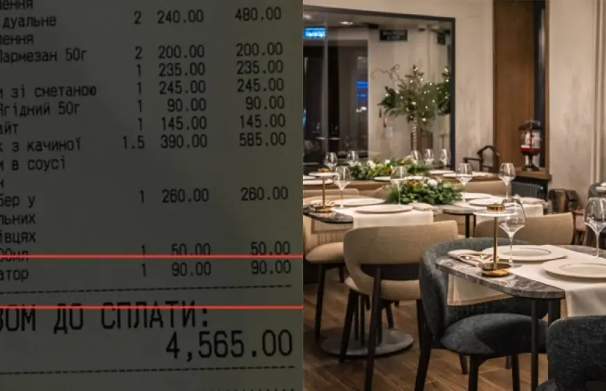 Ресторан додав у чек доплату за генератор: чи законно брати додаткові кошти з клієнтів