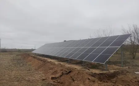 Енергонезалежні: Шабівська громада обладнала свій водоканал сонячними панелями