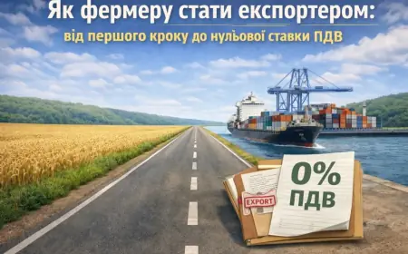 Як фермеру стати експортером: від першого кроку до нульової ставки ПДВ