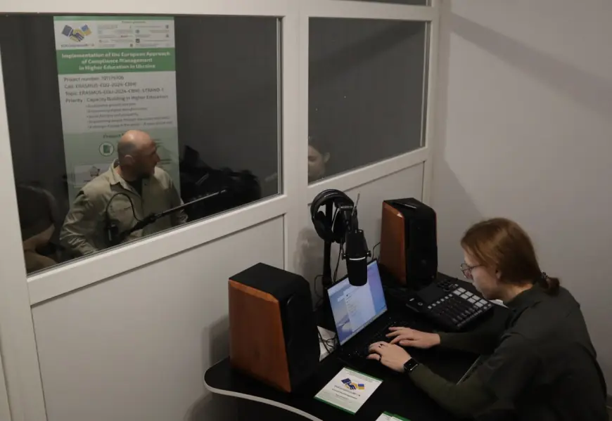 В Ізмаїлі відкрили першу подкаст-студію для розвитку комплаєнс-освіти та професійного діалогу