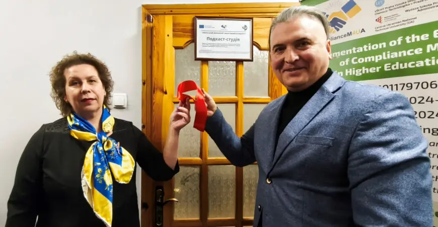 В Ізмаїлі відкрили першу подкаст-студію для розвитку комплаєнс-освіти та професійного діалогу