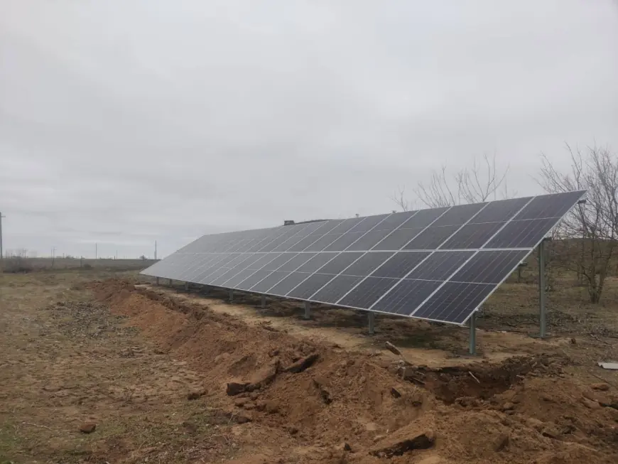 Енергонезалежні: Шабівська громада обладнала свій водоканал сонячними панелями