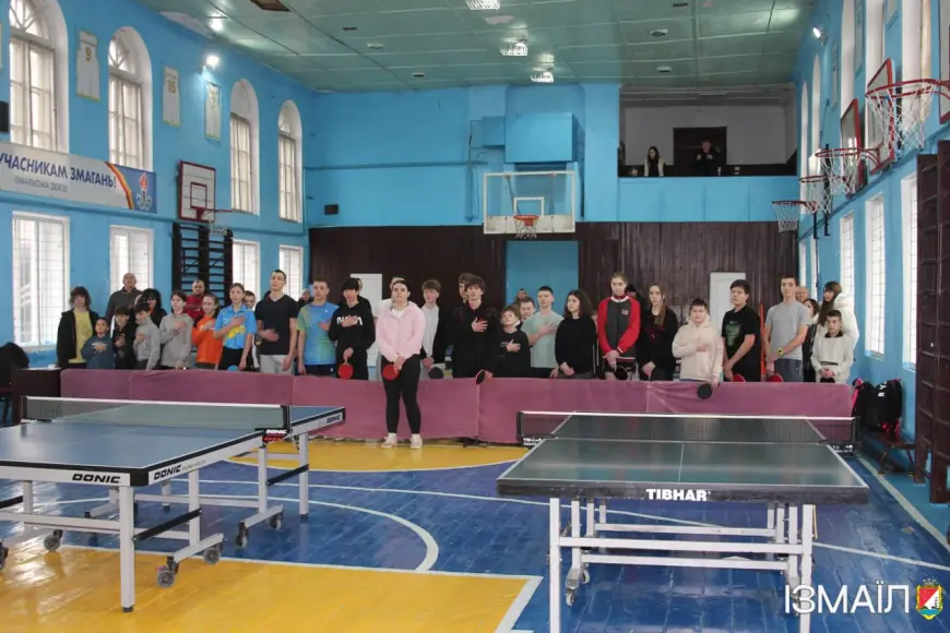 В Ізмаїлі відбулися  зональні ігри чемпіонату Одеської області з настільного тенісу