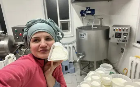Фермерка з Полтавщини відкрила сироварню завдяки грантовому фінансуванню