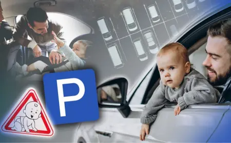 Новий закон: 5% паркувальних місць для авто з дітьми до 3 років